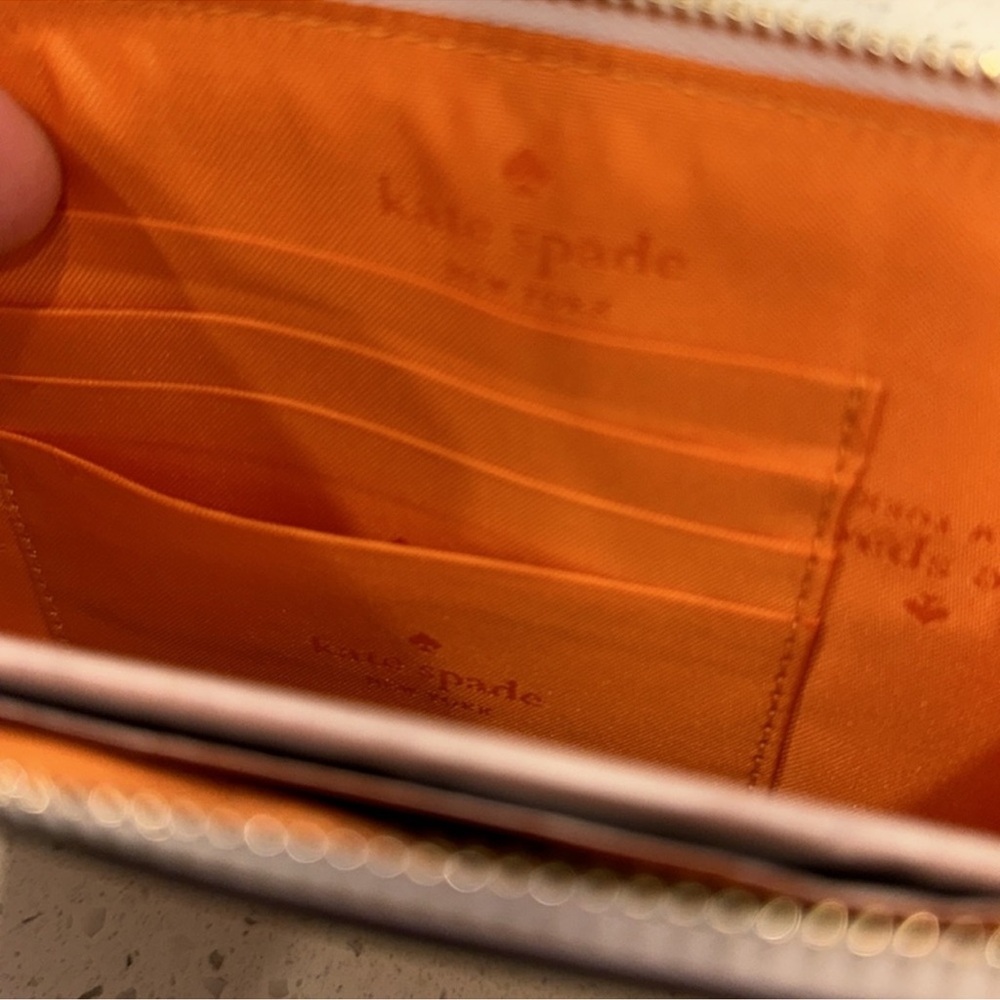 Kate Spade Staci Orange Slice Zip Wristlet NWT MSRP $139 - Picture 3 of 9